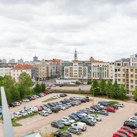 Poznan Şehir Merkezi yakınında 35 m2 stüdyo , 1 banyolu Dış mekan fotoğraf